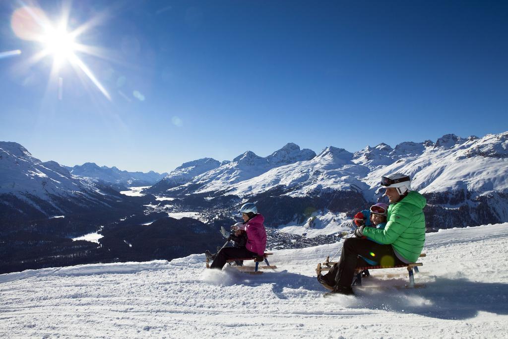 Hotel Sleep Only Pontresina Esterno foto